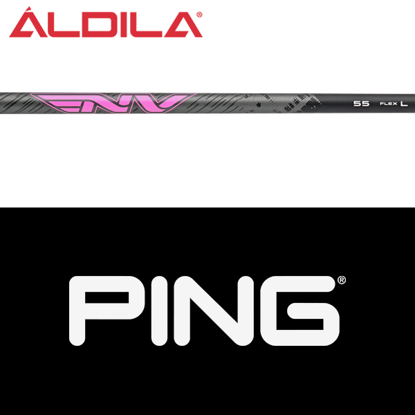 【全てメーカー純正部品使用】【PING iクロスオーバー 純正 スリーブ付きシャフト】 アルディラ NV ピンク ハイブリッド (2023年モデル) (US仕様) (ALDILA NV Pink Hybrid 2023 Ver.)