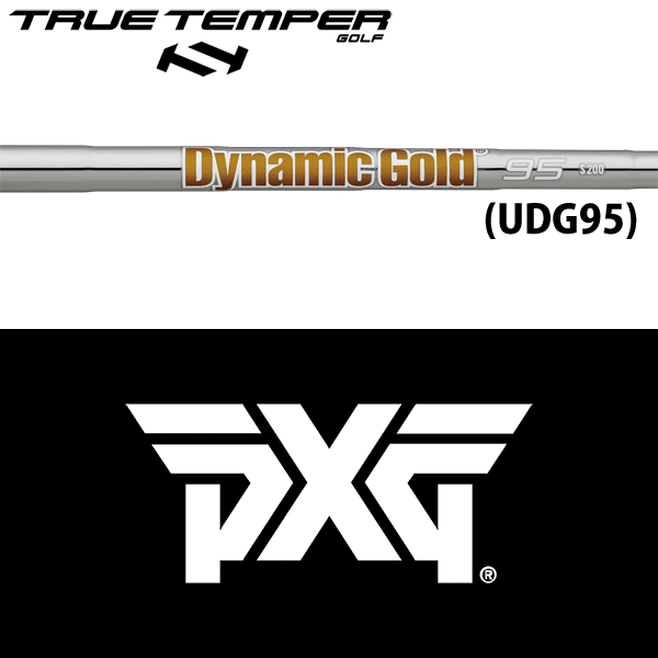 【エントリーで全品ポイント3倍】【全てメーカー純正部品使用】【PXG ハイブリッド用 純正 スリーブ付きシャフト】トゥルーテンパー ダイナミックゴールド 95 スチール ユーティリティー / アイアン (True Temper DG 95 UT/Iron)