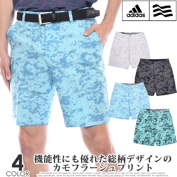 （★スペシャル感謝セール）アディダス adidas ゴルフウェア メンズ 春 夏 ゴルフパンツ ハーフパンツ おしゃれ アルティメット365 カモ ショートパンツ 大きいサイズ USA直輸入 あす楽対応