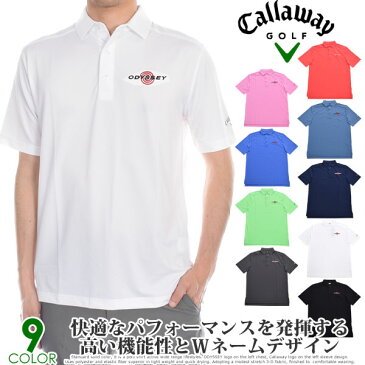 キャロウェイ Callaway ゴルフウェア メンズ シャツ トップス ポロシャツ 春夏 おしゃれ オデッセイ マイクロ ソリッド 半袖ポロシャツ 大きいサイズ USA直輸入