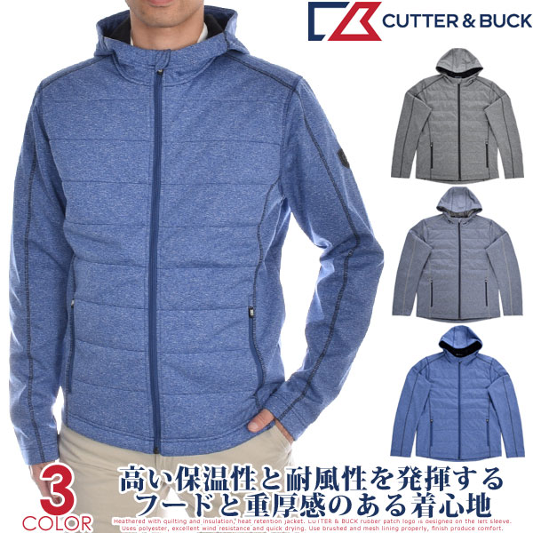 超お買い得秋冬ウェア カッター＆バック Cutter＆Buck 長袖メンズウェア ゴルフウェア メンズ おしゃれ 秋冬ウェア アルティテュード キルト 長袖ジャケット 大きいサイズ USA直輸入 あす楽対応