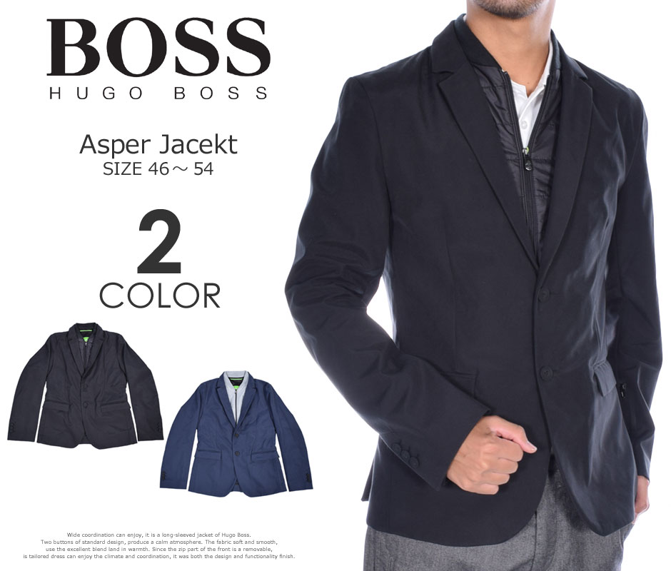 （超お買い得秋冬ウェア）ヒューゴボス　HUGO BOSS ゴルフウェア メンズ 秋冬ウェア 長袖メンズウェア ゴルフ　アスパー　長袖ジャケット　大きいサイズ　USA直輸入　あす楽対応