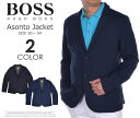 （在庫処分）ヒューゴボス HUGO BOSS ゴルフウェア メンズ おしゃれ 秋冬ウェア 長袖メンズウェア ゴルフ アゾント 長袖ジャケット 大きいサイズ USA直輸入 あす楽対応