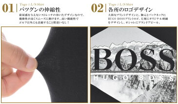 (在庫処分)ヒューゴボス HUGO BOSS ゴルフウェア メンズ 秋冬ウェア 長袖メンズウェア ゴルフ トン 1 長袖シャツ 大きいサイズ USA直輸入 あす楽対応