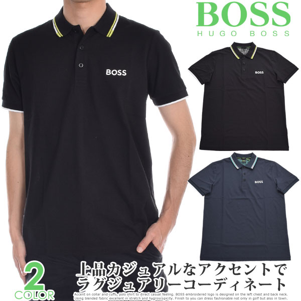 ヒューゴ・ボス ポロシャツ メンズ （超お買い得半袖ウェア）ヒューゴボス HUGO BOSS ゴルフウェア メンズ メンズウェア シャツ トップス ポロシャツ 春夏 Paddy Pro 半袖ポロシャツ 大きいサイズ USA直輸入 あす楽対応