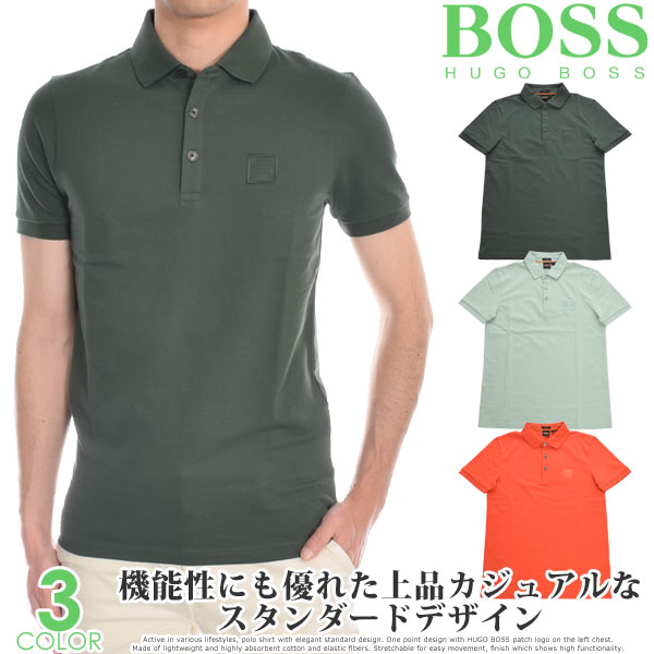 超お買い得半袖ウェア ヒューゴボス HUGO BOSS ゴルフウェア メンズ メンズウェア シャツ トップス ポロシャツ 春夏 Passenger 半袖ポロシャツ 大きいサイズ USA直輸入 あす楽対応