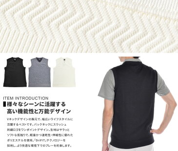 (スペシャル感謝セール)ナイキ ゴルフウェア メンズ おしゃれ 秋冬ウェア ゴルフベスト Dri-FIT セーター ベスト 大きいサイズ USA直輸入 あす楽対応