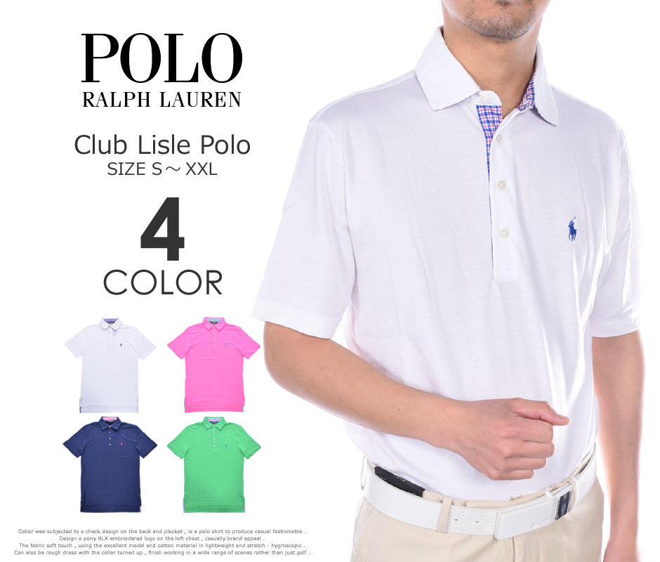 ポロゴルフ　ラルフローレン　ゴルフ ゴルフウェア メンズウエア　クラブ　ライル　半袖ポロシャツ　大きいサイズ USA直輸入