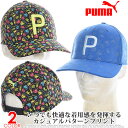 プーマ Puma キャップ 帽子 メンズキャップ メンズウエア ゴルフウェア メンズ ミニ P 110 スナップバック キャップ USA直輸入 あす楽対応 その1