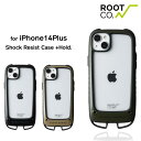 ルートコー スマホケース メンズ iPhone14Plus 専用ケース ROOT CO. ルート コー GRAVITY GRAVITY Shock Resist Case +Hold.