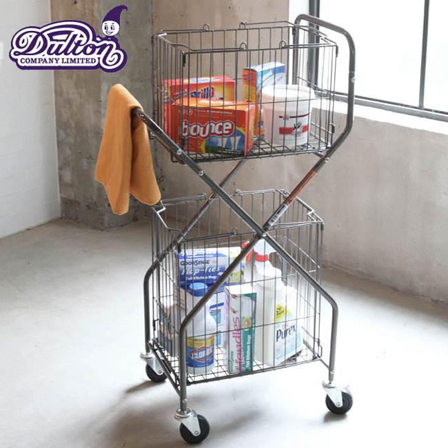 DULTON ダルトン ランドリー トローリー LAUNDRY TROLLEY RAW かご 収納