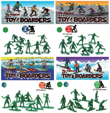 【楽天カードでポイント5倍】送料無料 フィギュア TOY BOARDERS SURF トイボーダーズ サーフィン サーフフィギュア 24人入り　オススメ