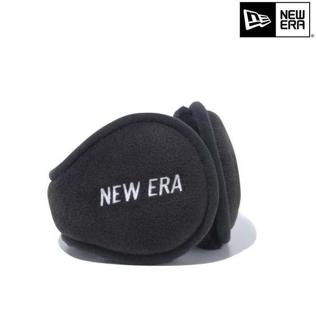 ニューエラ イヤーマフ NEWERA 耳あて Ear Muffs NEW ERA ロゴ ブラック