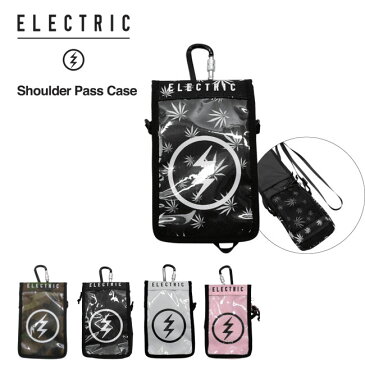 パスケース ELECTRIC エレクトリック SHOULDER PASS CASE スノーボード スノボ スキー リフト券ホルダー 19-20