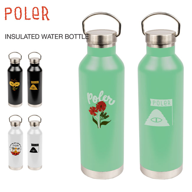 ボトル ポーラー POLer INSULATED WATER BOTTLE(591ml) 水筒 ステンレススチール キャンプ アウトドア