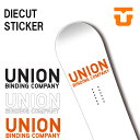 ステッカー ユニオン UNION UBC DIECUT STICKER (25cm x 9cm) カッティングステッカー 春夏 秋冬
