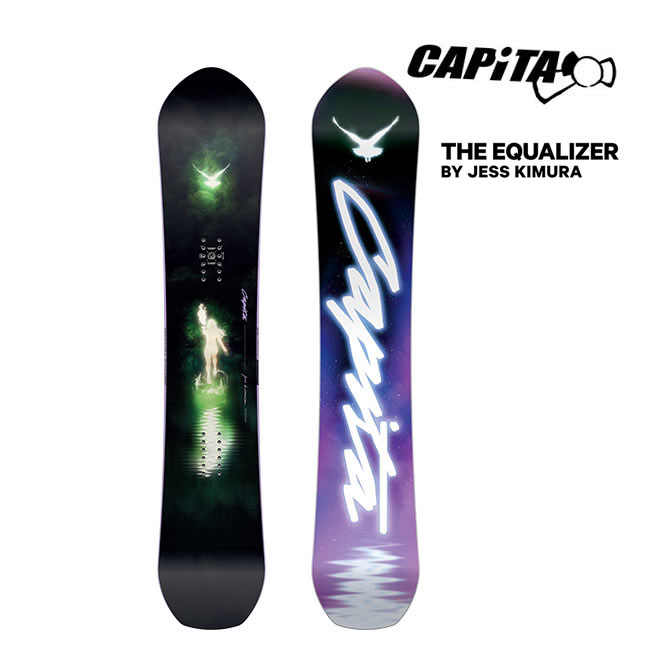 【5/25限定 最大P31倍】キャピタ スノーボード CAPITA THE EQUALIZER 23-24 JESS KIMURA PRO ジェス・キムラ レディース ディレクショナル フリーライド 板