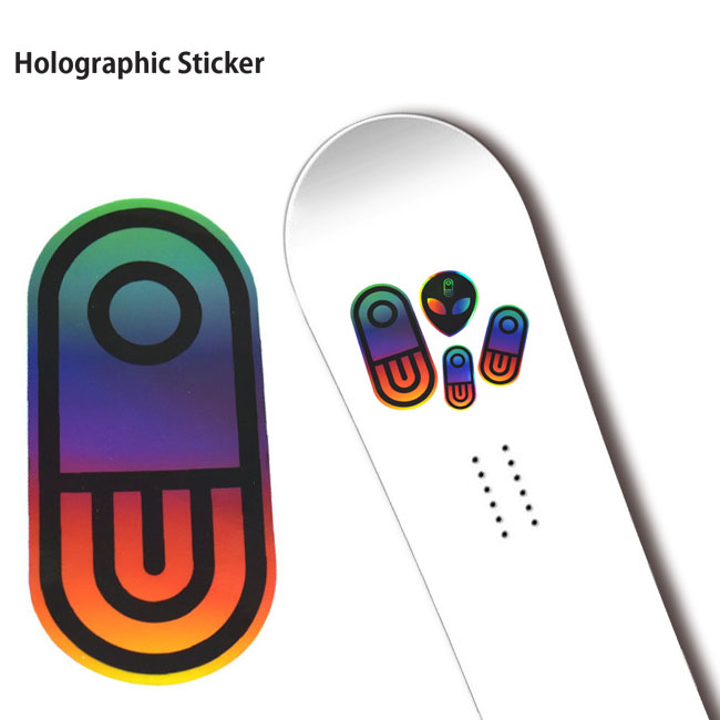 ƥå AIRBLASTER Holographic STICKER AIRPILL L ֥饹 Ρܡ ...