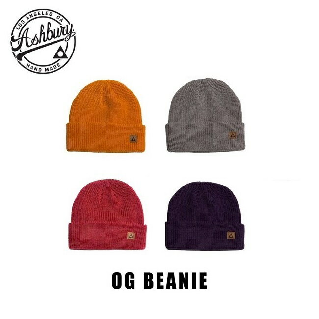 アシュベリー ASHBURY OG BEANIE スノーボード ビーニー BEANIE ニット帽 帽子
