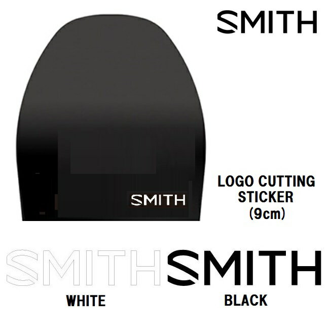 スミス ステッカー SMITH STICKER LOGO CUTTING 9cm (S) ロゴカッティング カッティング文字