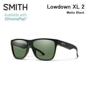 󥰥饹 ߥ SMITH Lowdown XL 2 Matte Black (ChromaPop Polarized Gray Green)  XL 2 ޥݥå и