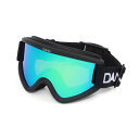 ゴーグル DANG SNOW GOGGLE New ORIGINAL Matt Black Frame x High Contrast Green Mirror lens 23-24 ダン シェイディーズ スノーボード スノボ