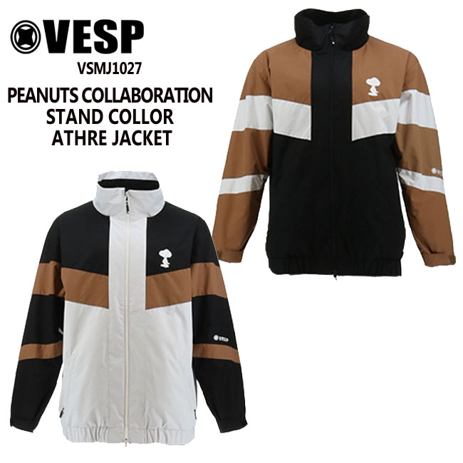 【1日限定ポイント最大21.5倍】予約 べスプ VESP PEANUTS コラボ STAND COLLOR ATHRE JACKET(VSMJ1027) 21-22 スノーボードウェア ジャケット ウェアー