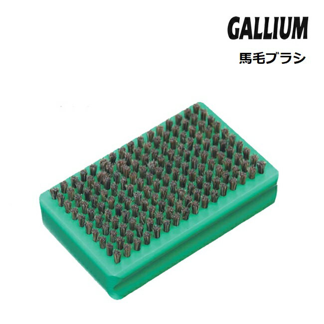 【店内全品最大6,000ポイント※要エントリー】チューンナップ GALLIUM ガリウム 馬毛ブラシ スノーボー..