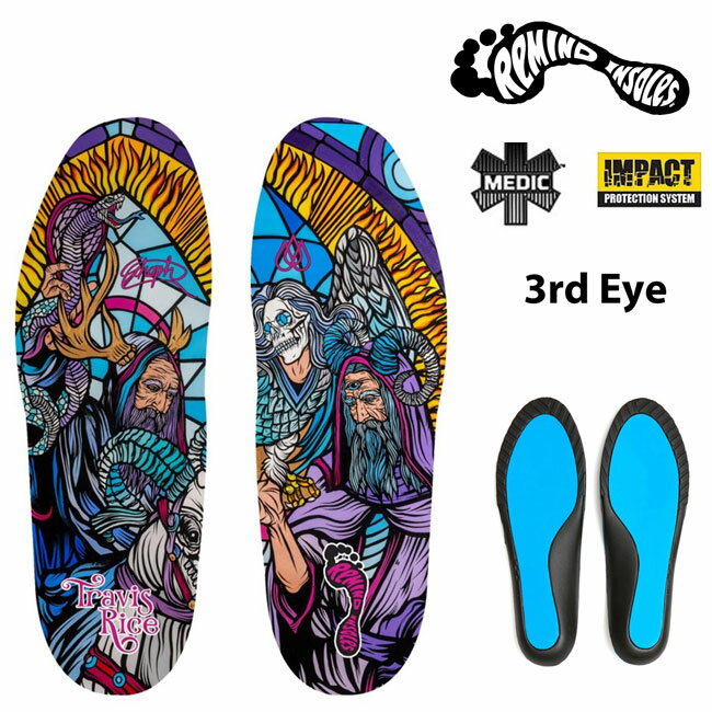 インソール REMIND INSOLE MEDIC IMPACT / Travis Rice - 3rd Eye スノーボード ブーツ中敷き