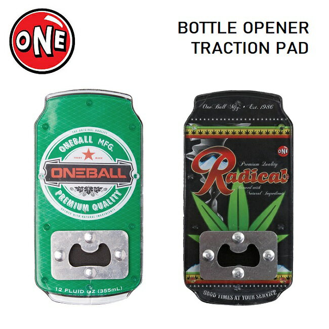 デッキパッド ONEBALLJAY BOTTLE OPENER TRACTION PAD 滑り止め スノーボード【店頭受取対応商品】