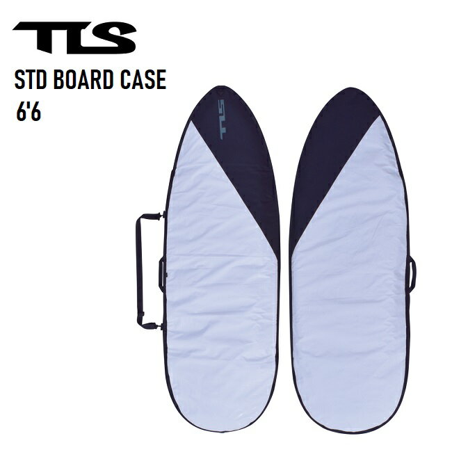 TOOLS □商品詳細 ■モデル：STD BOARD CASE ■サイズ：6'6 ＊予告なく仕様設定や生地、デザインなど変わることがございます。 ＊商品の特性上、表記サイズと実寸は多少の誤差が出ることがあります。 ★その他のサイズはこちらから　＞＞＞ -------------------------------- 【TLS STD BOARD CASE｜ハードケース】 シンプル機能＆軽量でカジュアルに使用できるロープライス設定のボードケース。 ノーズからボディ、テールにかけて太めなアウトライン（ファットアウトライン）なので、様々なスタイルのボードを収納できます。 また、ソフトボード等の厚みがあるボードも対応しています。 サイズ：2100×640mm パット厚約4mm 収納可能枚数：1枚 ジッパーガード：ジッパー内側に生地を差し込みレールを保護 ワイドオープン：簡単にボードの出し入れができるようにデザインされたジッパー開口部。 -------------------------------- 【発送方法】 -宅配便 ※送料無料記載商品であっても沖縄・離島は別途運賃が必要です。(140サイズ) □在庫に関する注意 この商品は当店実店舗でも販売しております。 在庫数の更新は随時行っておりますが、お買い上げいただいた商品が、品切れになってしまうこともございます。 その場合、お客様には必ず連絡をいたしますが、万が一入荷予定がない場合は、キャンセルさせていただ場合もございますことをあらかじめご了承ください。 □注意事項 ：撮影環境、PC環境等で画像の色が若干違うことがあります。 メーカー希望小売価格はメーカーカタログに基づいて掲載しています