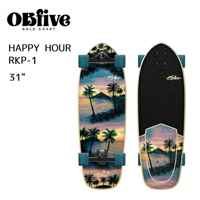 □商品詳細 ■MODEL：HAPPY HOUR SURF SKATE 31 (RKP-1)　 ■小売希望価格：37,000円 -------------------------------- 最高のサーフトラックと呼び声が高いRKP-1は新...