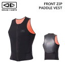 □商品詳細 ■モデル：FRONT ZIP PADDLE VEST ■小売希望価格：8,600円＋税 -------------------------------- フロントジップで着脱が簡単な仕様。 動きにも考慮された設計はフラットロックストレッチやストレッチナイロンなど、様々な工夫が施されています。1.5mmスーパーストレッチ起毛生地。 ・1.5mm Supa-Flex ストレッチネオプレン・滑らかなスキンのバックパネル ・腕の内側は伸縮性のあるナイロン/エラスチン ・暖かい起毛の裏地 ・ジッパーの背面ポケット ・前面ジッパー ・体にフィットするパネル構造 ・フラットロック縫合 -------------------------------- □在庫に関する注意 この商品は当店実店舗でも販売しております。 在庫数の更新は随時行っておりますが、お買い上げただいた商品が、品切れになってしまうこともございます。 その場合、お客様には必ず連絡をいたしますが、万が一入荷予定がない場合は、キャンセルさせていただく 場合もございますことをあらかじめご了承ください。 □注意事項 ：撮影環境、PC環境等で画像の色が若干違うことがあります。 メーカー希望小売価格はメーカーカタログに基づいて掲載しています