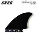 □商品詳細 ■MODEL：SKEG ORIGINAL FIN KEEL FUTURE ■SIZE：Height: 13.7cm/Base: 15.8cm ■COLOR：BLK/CLR ■小売希望価格：12,350+（税） -------------------------------- モダンクラシックKEELの特性を活かしオリジナルにカスタマイズ。 カーヴの長いアウトラインがスムーズなラインを描き、広めのベースで更にドライブ性を活かしたモデルです。 -------------------------------- 【発送方法】 -メール便(追跡NO:あり) ※送料無料の発送方法は【追跡可能メール便】になります。 【メール便に関する注意事項】 ・メール便の場合は代引き対応は御座いません。 ・商品の厚みにより箱と商品をバラして梱包する場合がございます。 ・メール便に関しては基本的にポストに投函する為、 配達時に何らかのトラブル等が有り、 万一、購入された商品が配送事故・紛失・破損等によりお手元に届かない場合でも 弊社は責任を負いかねますので予めご了承下さい。 ・気になる方は、宅配便をご選択くださいますようお願い致します。 ※長期不在やその他事由（宛先不明等）にて当店へ返送された商品は一週間間保管します 。 期間内にご連絡がとれない場合商品を処分し再送・ご返金は一切できません □在庫に関する注意 この商品は当店実店舗でも販売しております。 在庫数の更新は随時行っておりますが、お買い上げいただいた商品が、品切れになってしまうこともございます。 その場合、お客様には必ず連絡をいたしますが、万が一入荷予定がない場合は、キャンセルさせていただく場合もございますことをあらかじめご了承ください。 □注意事項 ：撮影環境、PC環境等で画像の色が若干違うことがあります。 メーカー希望小売価格はメーカーカタログに基づいて掲載しています