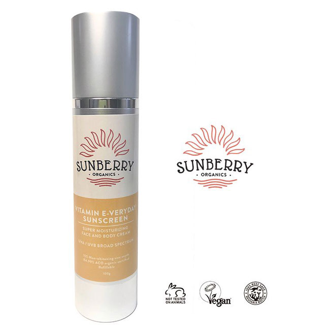 Ă~ SUNBERRY Organics Vitamin Everyday Sunscreen ip Tx[ I[KjbN TXN[ SRR N[^Cv