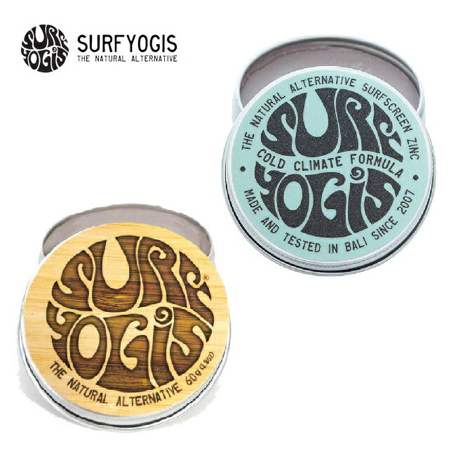 サーフヨギ ナチュラル オーガニック 日焼け止め SURF YOGIS 60g SPF50 クリーム 肌に優しい 赤ちゃんから超敏感肌の人まで肌荒れしない 安全