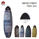 ニットケース FRUITION MICRO FIBER FISH 6’4 ファンボード ミッドレングス ミニボード フィッシュボード ...