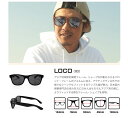 【5/1限定ポイント最大23倍】サングラス DANG SHADES ダン・シェイディーズ LOCO ロコ Black Soft x Black Polarized 偏光レンズ 3