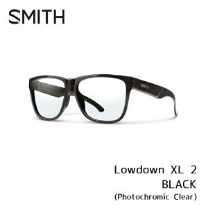 5/10 P32ܡۥ󥰥饹 ߥ SMITH Lowdown XL 2 Black (Photochromic Clear)  XL 2 Ĵ