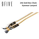 y5/1|Cgő23{z`F[Xgbv 9FIVE 24k Gold Box Chain Eyewear Lanyard [h iCt@Cu XP[g HIP HOPENBAx