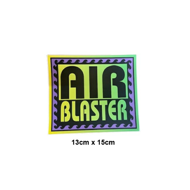 ���ƥå��� AIRBLASTER Retro Sticker STICKER L������ �������֥饹���� ���Ρ��ܡ��� �������� ������ �ղ� ����