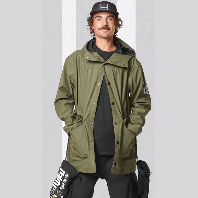 サーティーツー 防水レインジャケット THIRTYTWO 32 RAIN JACKET 24-25 アウター スノーボード ウェアー スノボ 春 秋冬