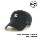 y5/1|Cgő23{zLbv tH[eBZu '47 Yankees CLEAN UP Base Runner Black MLB CAP j[[N L[X N[ibv x[Xi[ ~jS W[[O