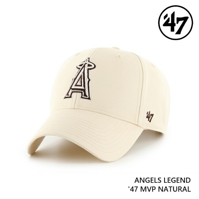 キャップ フォーティセブン '47 MVP Angels Legend Natural MLB CAP エンゼルス エムブイピー メジャーリーグ