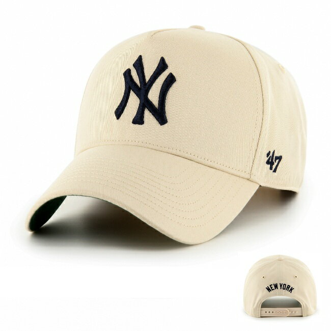 樂天商城 - 47 キャップ '47 Brand フォーティセブン BACK ARCH MVP DT / Yankees Natural MLB CAP NY ヤンキース エムブイピー メジャーリーグ 春夏 秋冬