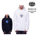 p[J[ 686 SIX EIGHT SIX NASA PULLOVER HOODY 23-24 MEN'S Y vI[o[ Xm{ EFA