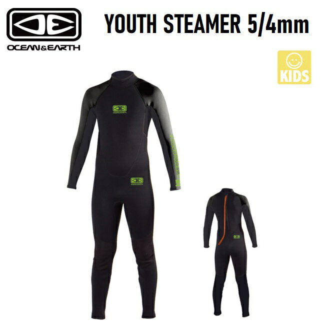 Rakuten - 子供用 ウエット OCEAN&EARTH WET フルスーツ YOUTH STEAMER 5/4mm KIDS キッズ 小学生 中学生 ネオプレーン