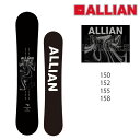 楽天GOLGODA予約 アライアン スノーボード ALLIAN PRISM INVISIBLE 24-25 プリズム インヴィシブル メンズ SNOWBOARD キャンバー フリースタイル パーク ツインチップ