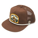 アメリカンニードル メッシュキャップ AMERICAN NEEDLE SMOKEY BEAR / BROWN / SMU795A-SMOKEY スモーキーベア 帽子 春夏 秋冬(4)