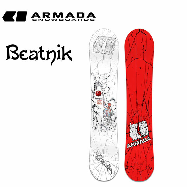 Option - 【エントリーでP5倍】予約 アルマダ ARMADA ビートニック BEATNIK メンズ 26-27 スノーボード ディレクショナルツイン フリースタイル 正規品